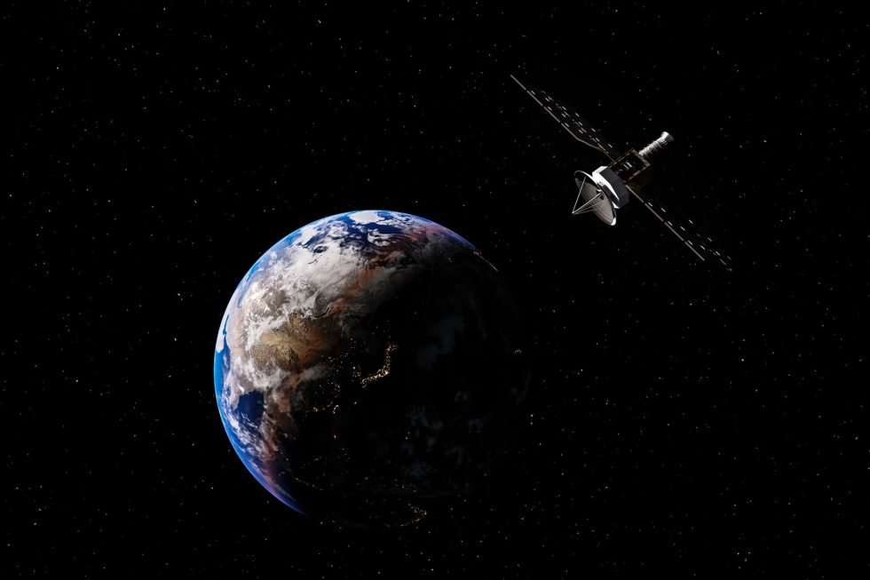\u200bAn image of Earth showing one hemisphere in darkness and the other in light