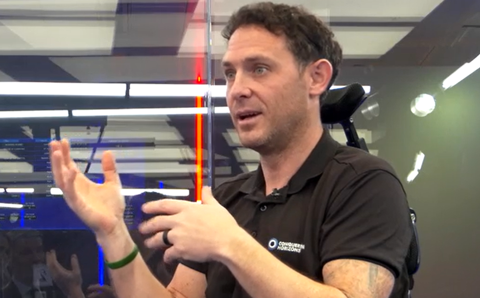 \u200bAndrew Pierce and Miriam Cates spoke to veteran Phil Eaglesham in the studio