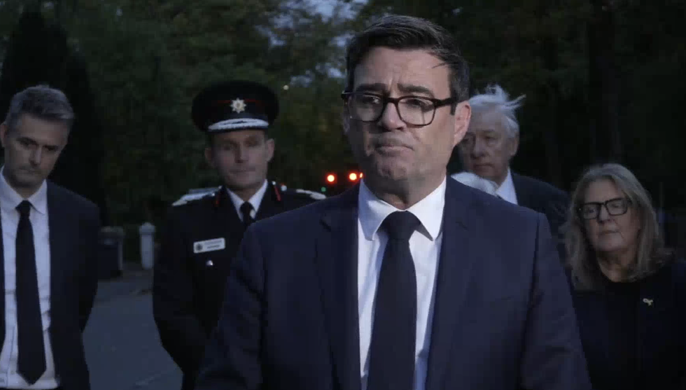 \u200bAndy Burnham condemned today's attack