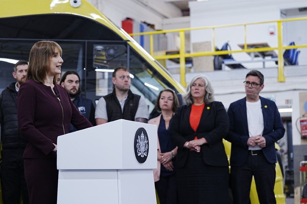 \u200bAndy Burnham introduced the Chancellor at the event