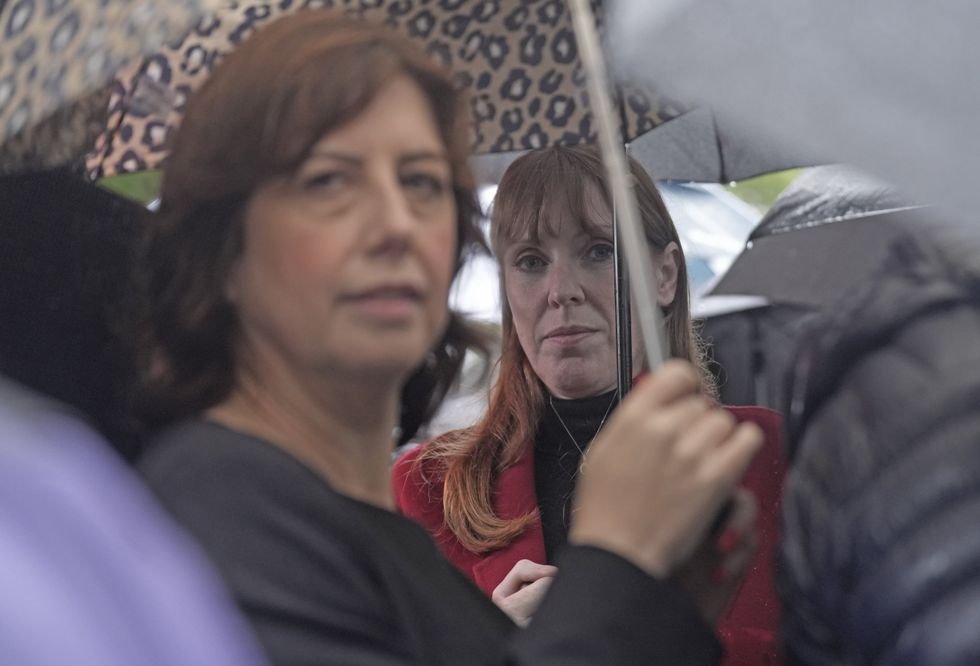 \u200bAngela Rayner has made an appearance at the vigil