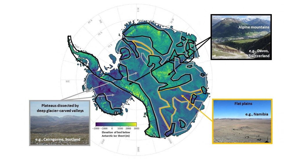 \u200bAntarctica map