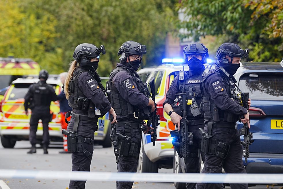 \u200bArmed police officers