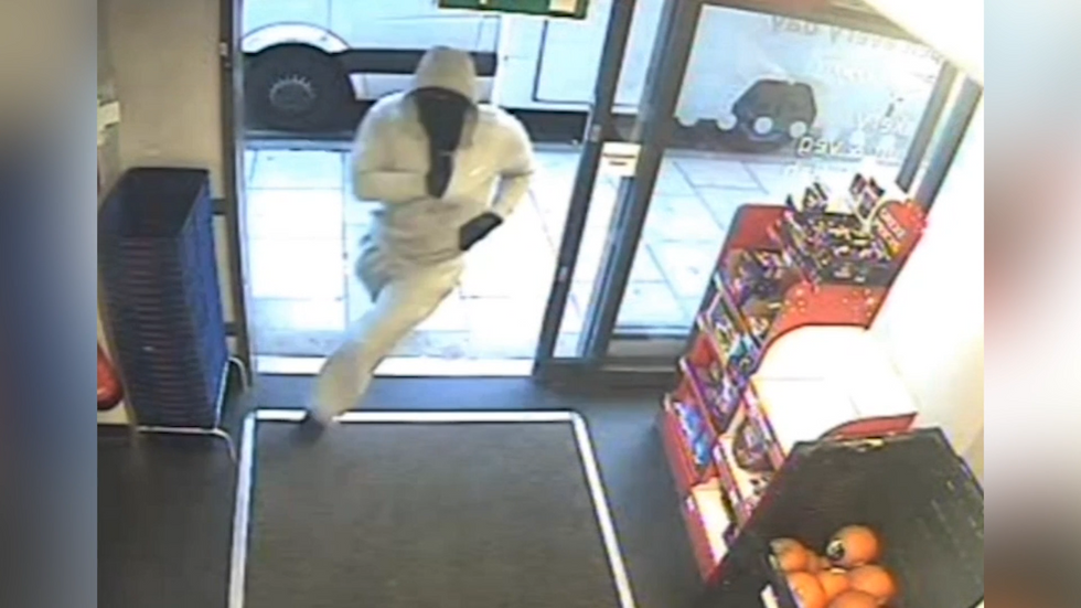 \u200bArmed robbers rushed into the store