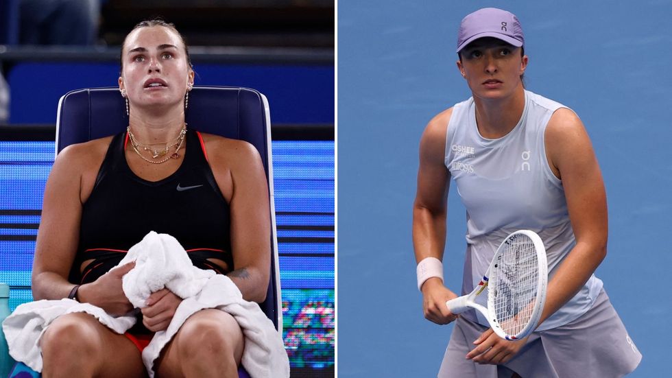 \u200bAryna Sabalenka and Iga Swiatek