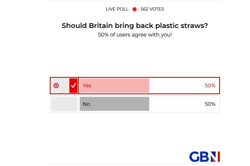 \u200bAs Trump vows to row back on Biden's pledge - Should Britain bring back plastic straws? YOUR VERDICT