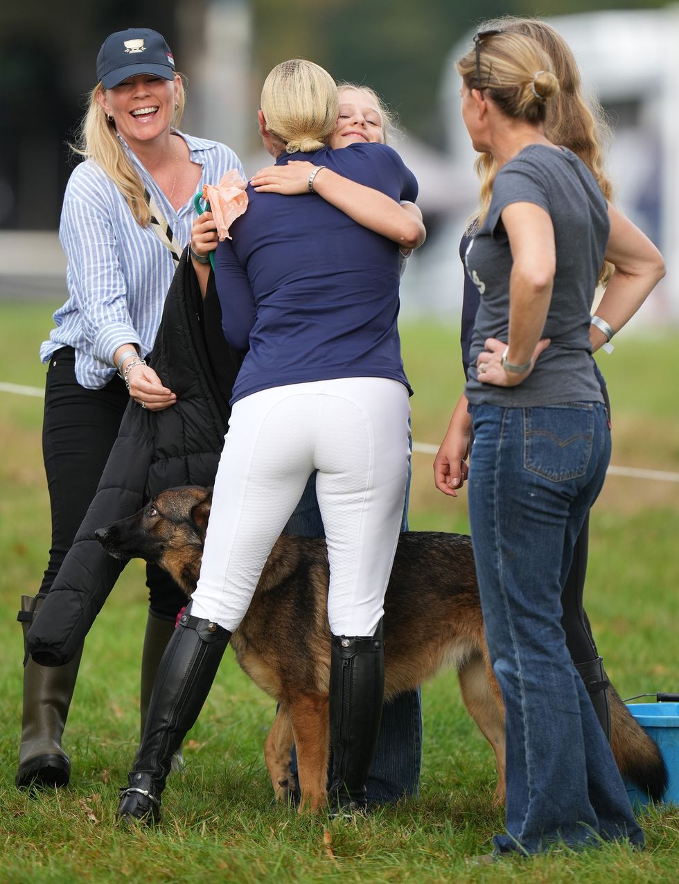\u200bAutumn Phillips, Isla Phillips and Zara Tindall