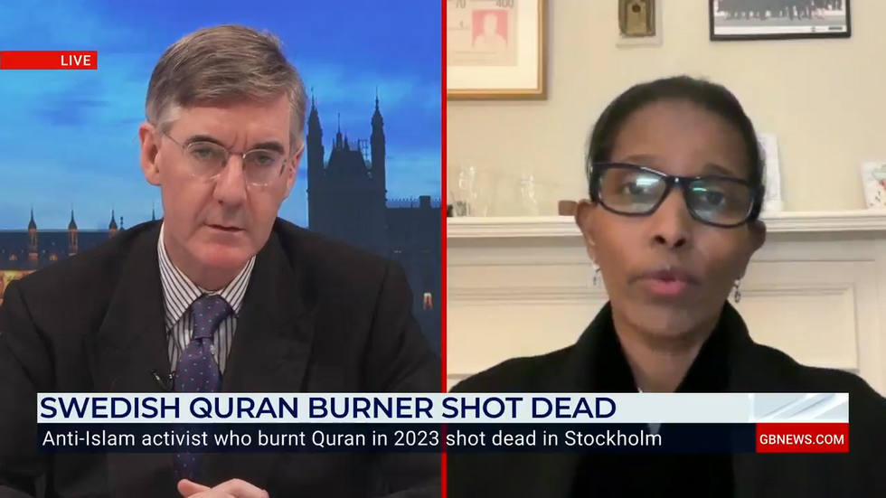 \u200bAyaan Hirsi Ali joined Jacob Rees-Mogg on GB News
