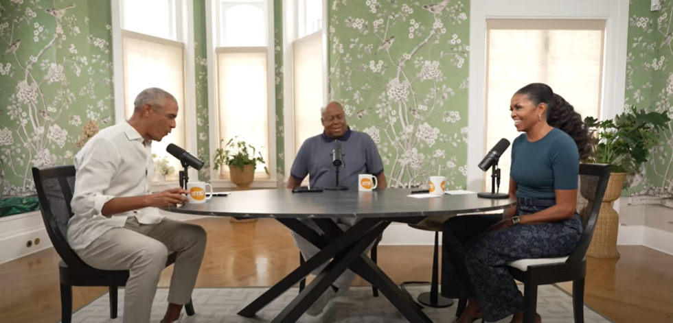 \u200bBarack and Michelle sat down with Craig Robinson on the former First Lady's podcast