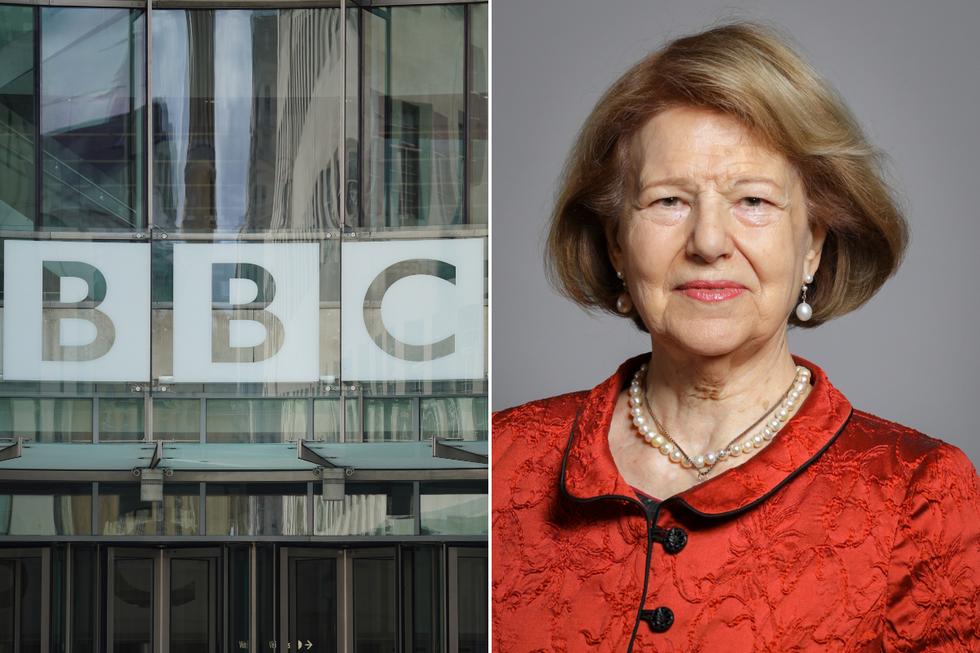 \u200bBaroness Nicholson/BBC entrance