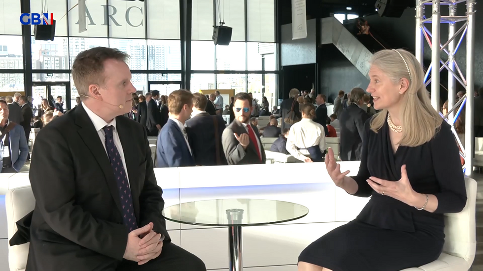 \u200bBaroness Philippa Stroud spoke to GB News presenter Andrew Doyle