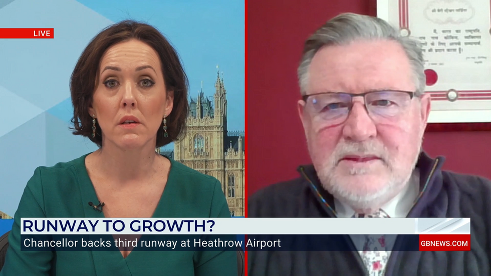 \u200bBarry Gardiner joined Camilla Tominey on GB News