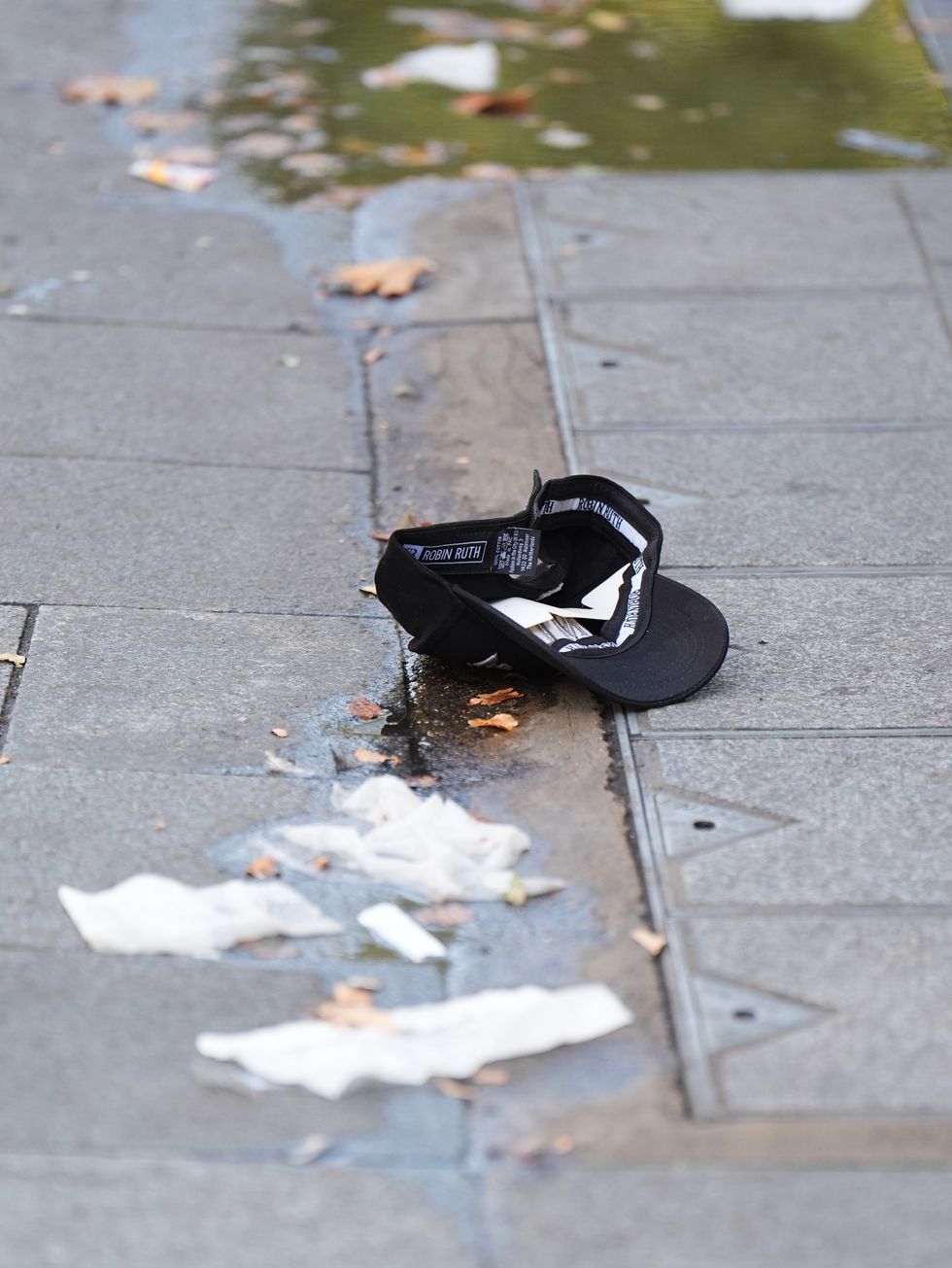 \u200bBaseball hat left at scene