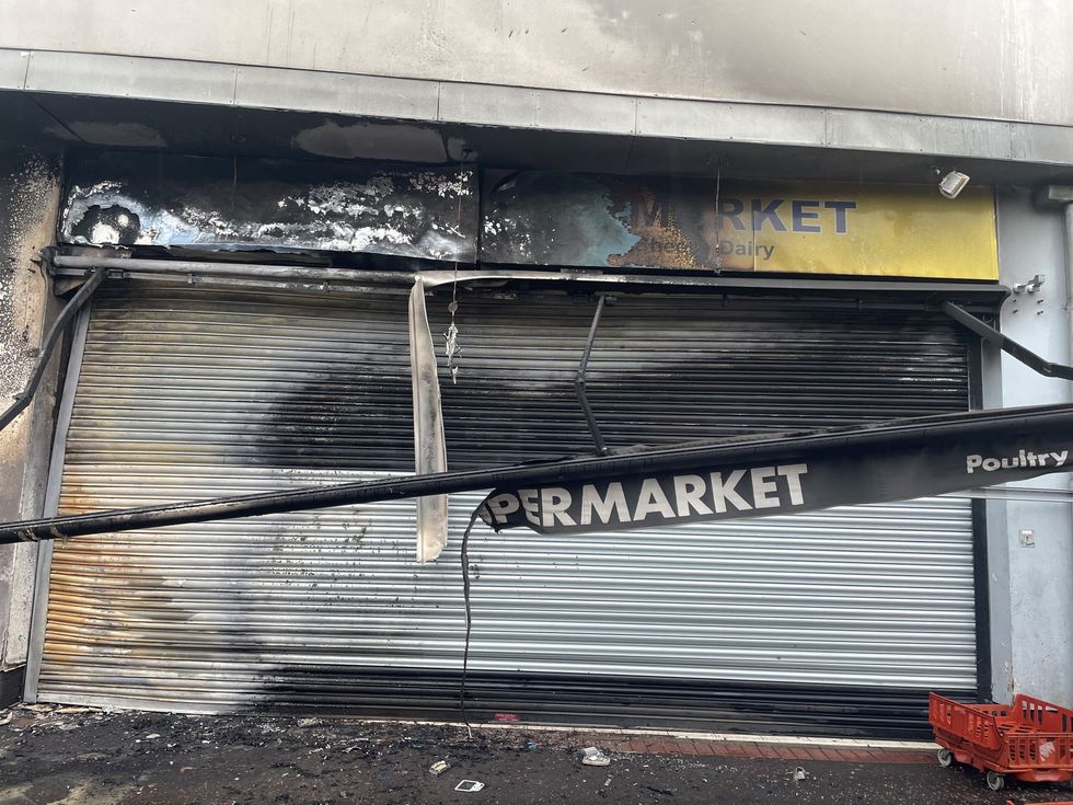 \u200bBashir's business in Donegall Road, Belfast