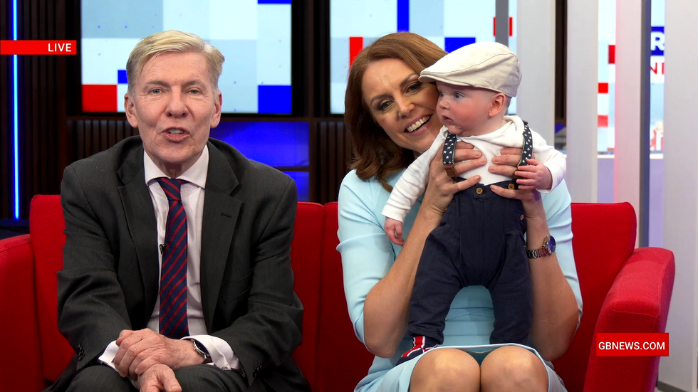 \u200bBev Turner and baby Wilfred