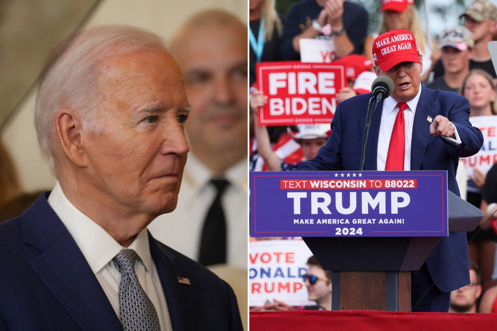 \u200bBiden and Trump