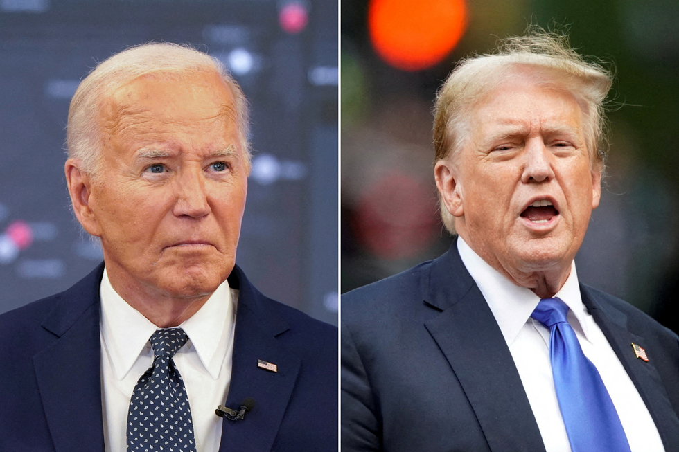 \u200bBiden and Trump