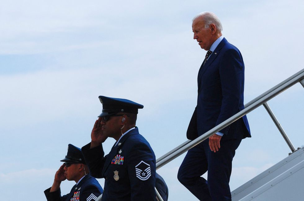 \u200bBiden arriving in Utah