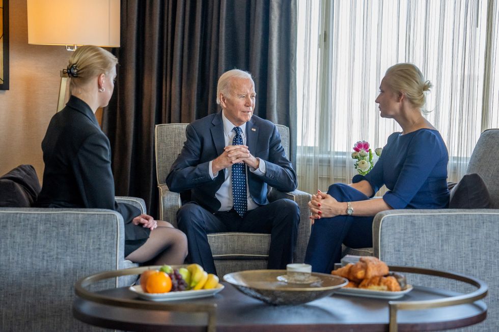 \u200bBiden meeting with the family of Alexei Navalny