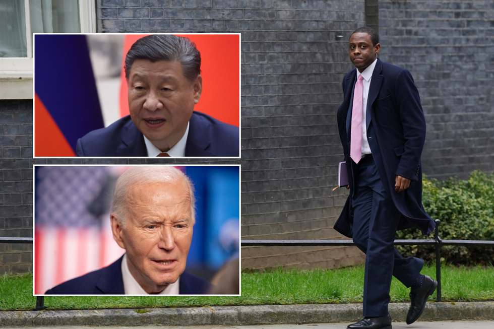 \u200bBim Afolami, Joe Biden, Xi Jinping