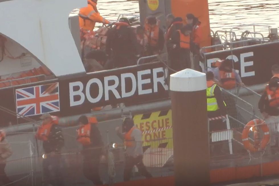 \u200bBorder Force carrying migrant arrivals today