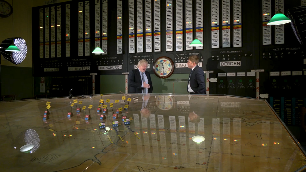 \u200bBoris Johnson joined Patrick Christys on GB News
