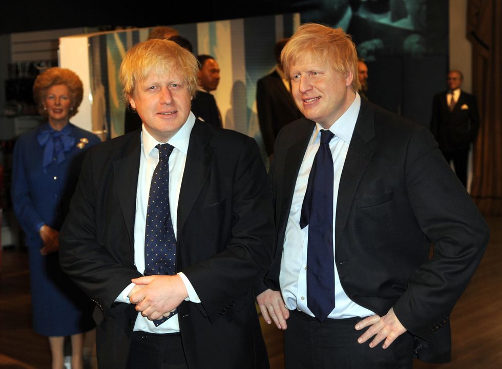 \ U200bboris Johnson Waxwork