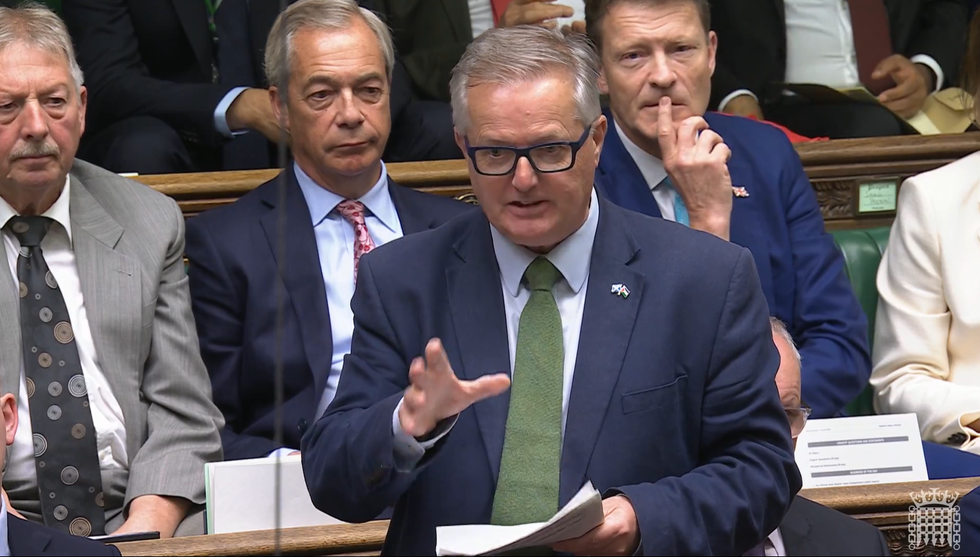 \u200bBrendan O\u2019Hara, MP for Argyll, Bute and South Lochaber at PMQs earlier