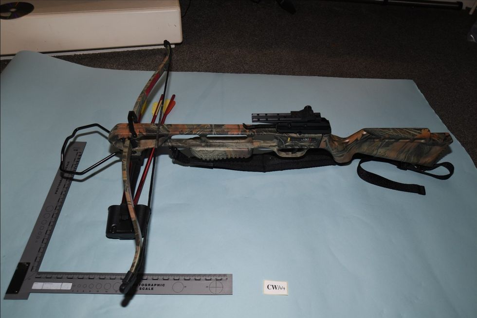 \u200bBrogan Stewart's crossbow.