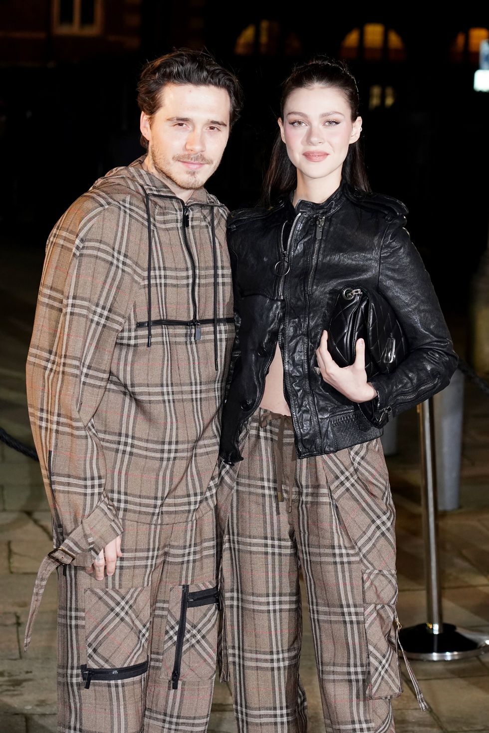 \u200bBrooklyn Beckham (left) and Nicola Peltz