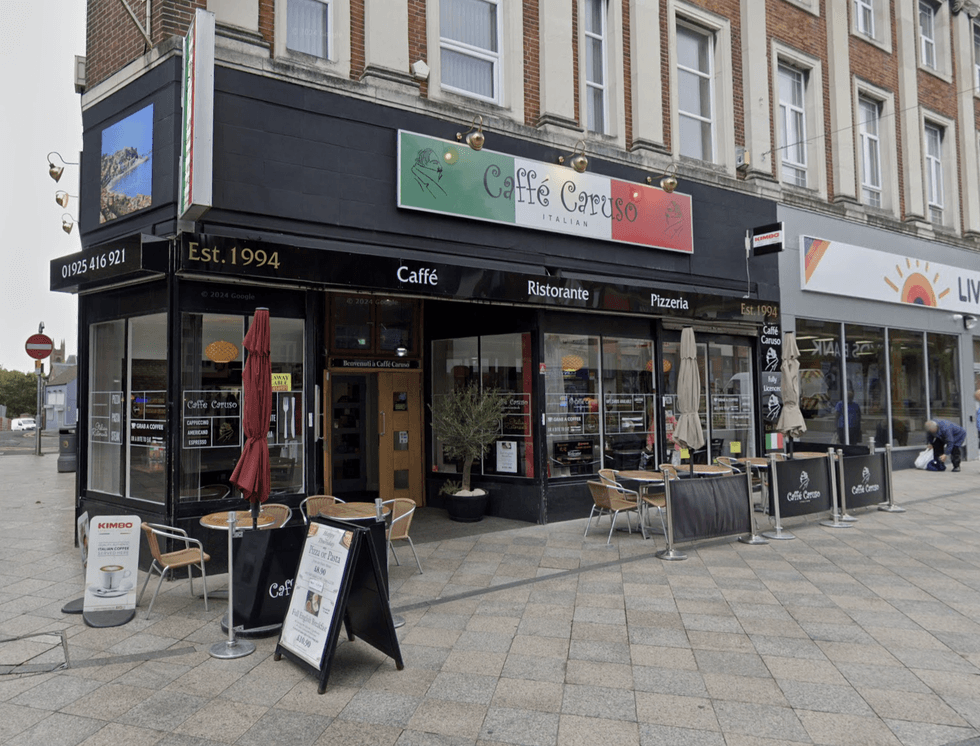 \u200bCaffe Caruso in Warrington