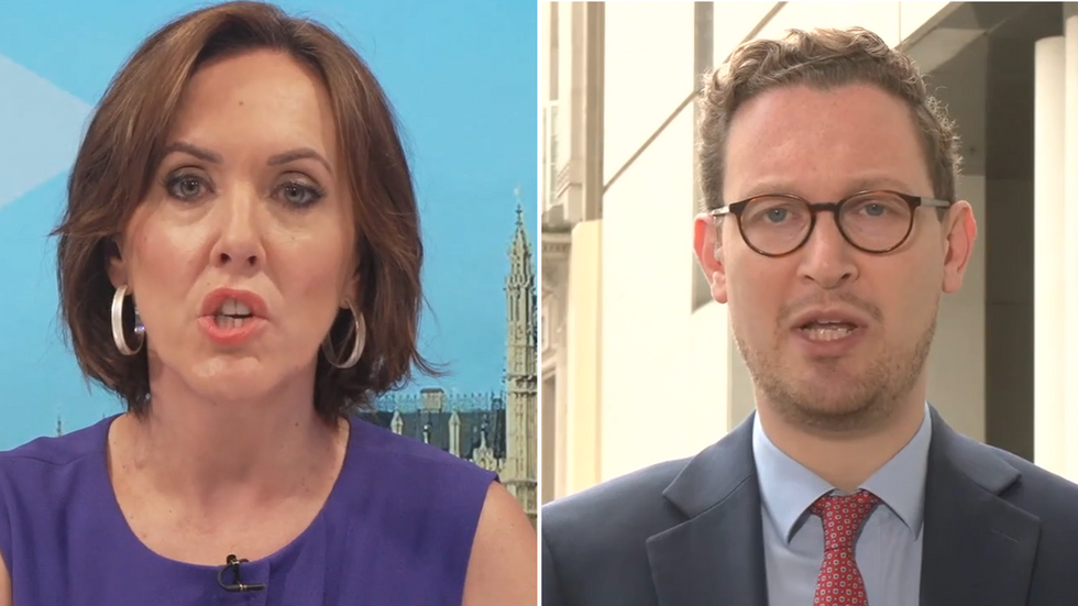 \u200bCamilla Tominey grilled Darren Jones on GB News