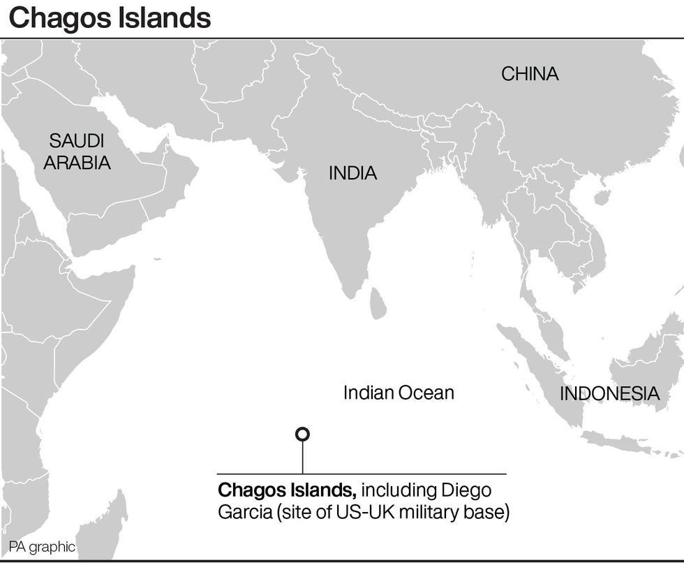 \u200bChagos Islands location