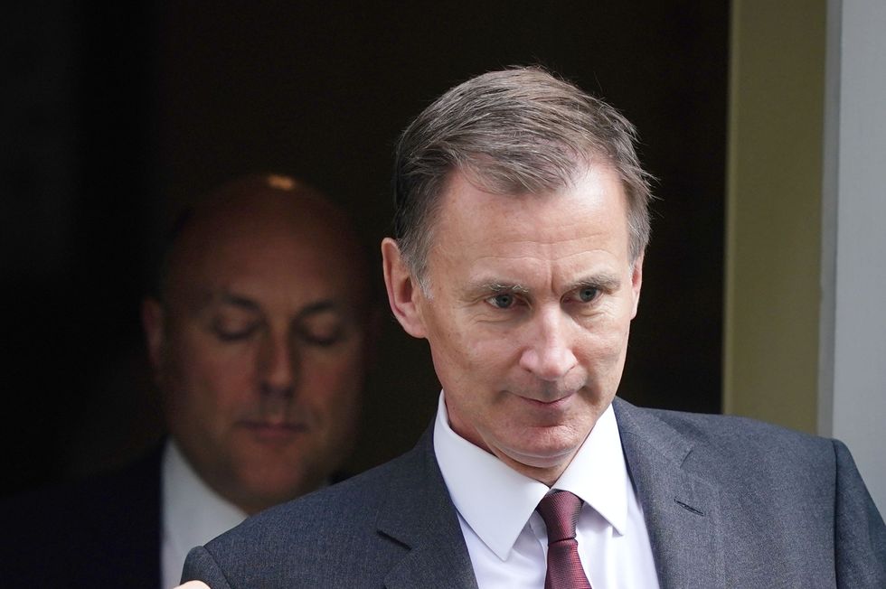 \u200bChancellor Jeremy Hunt in picutres