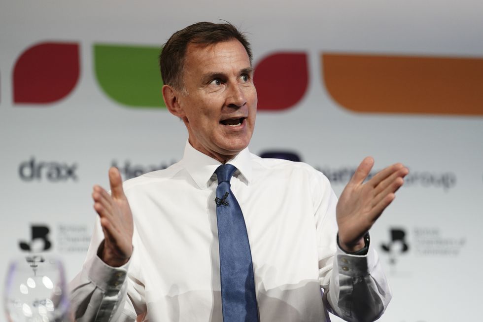 \u200bChancellor Jeremy Hunt