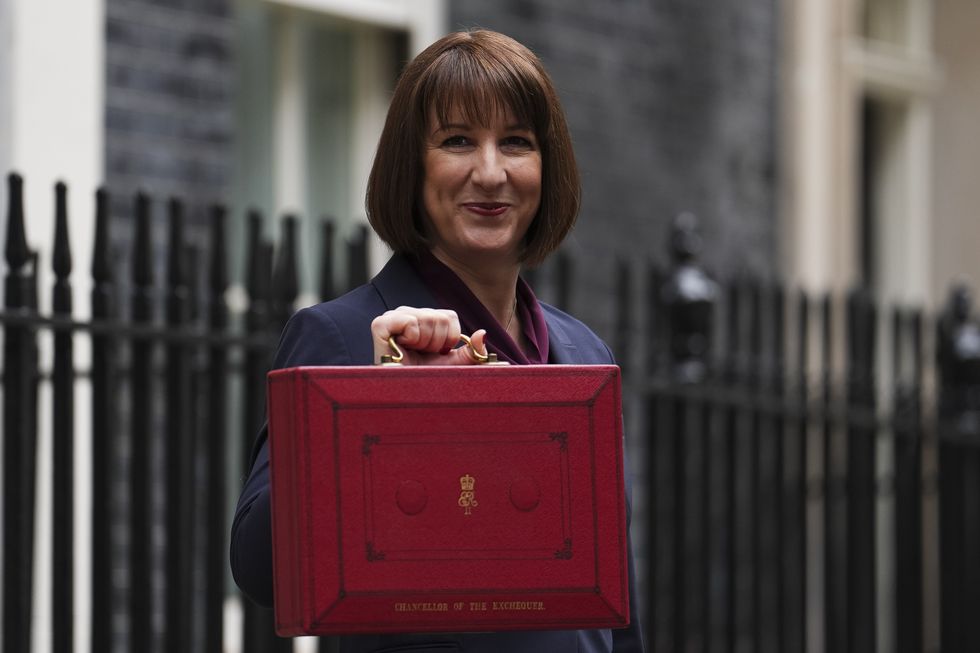 \u200bChancellor of the Exchequer Rachel Reeves leaves 11 Downing Street, London, with her ministerial red box before delivering her Budget