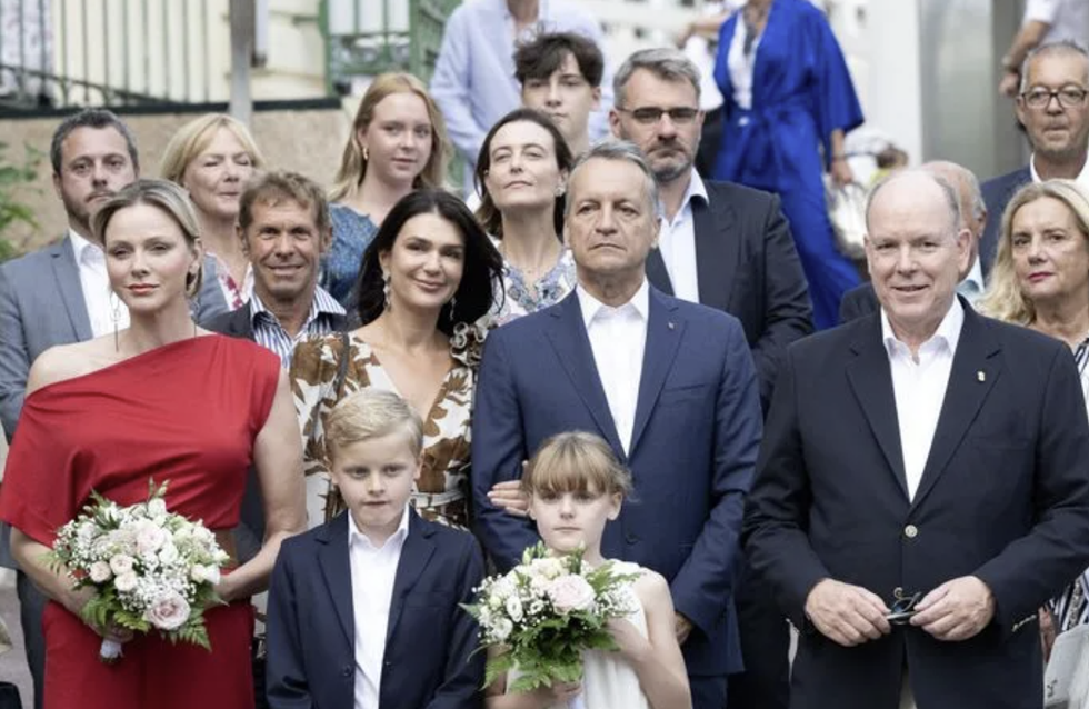 \u200bCharlene and Albert pictured at the event