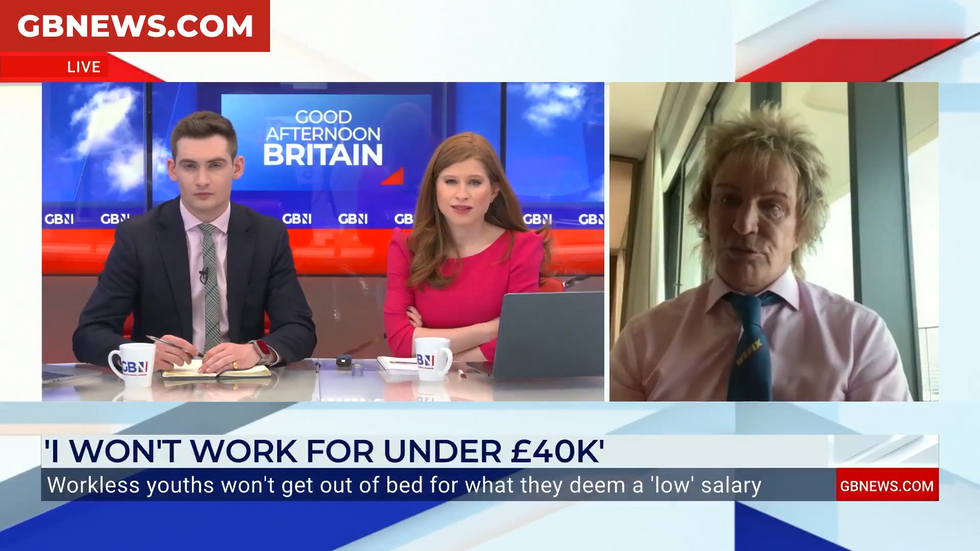 \u200bCharlie Mullins joined Tom Harwood and Emily Carver on GB News