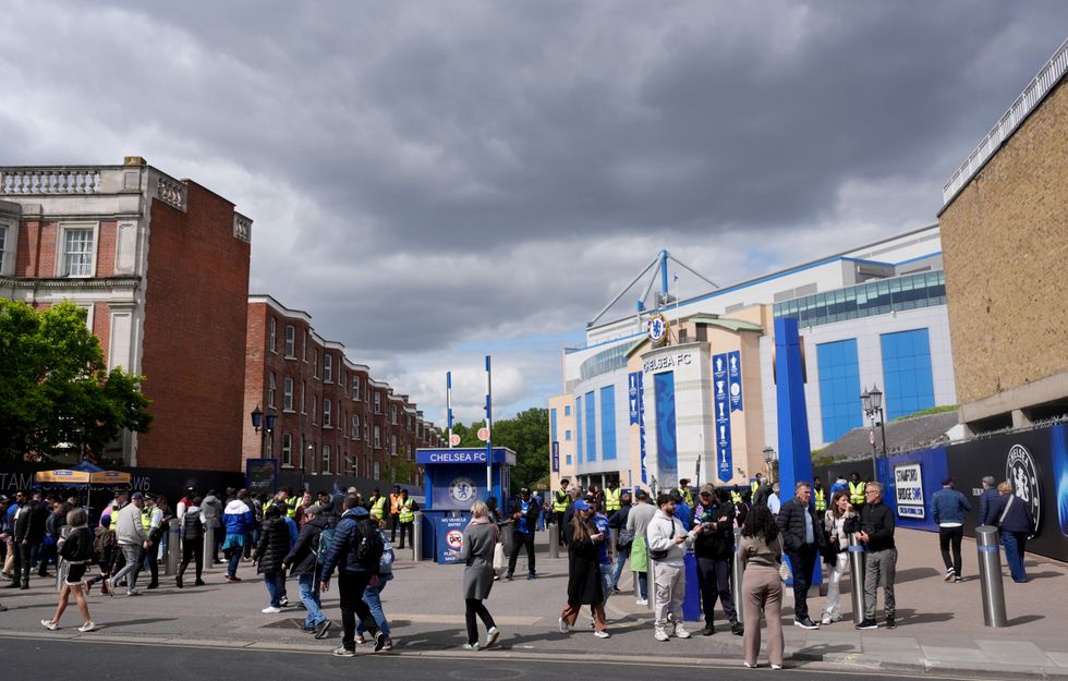 \u200bChelsea fans were left stranded outside Stamford Bridge after the ticket system failed