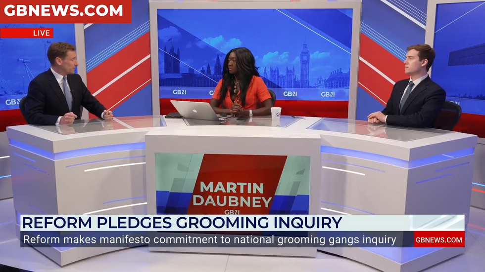 \u200bChris Philp joined Nana Akua on GB News