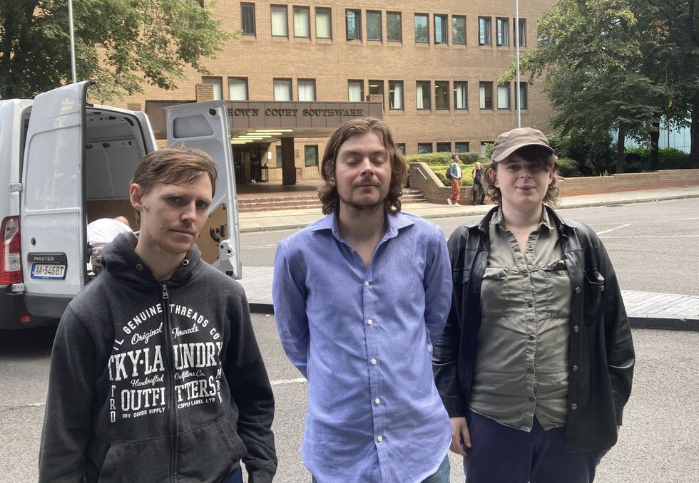 \u200bChristopher Bennett, 27, Louis McKechnie, 23, and Riley Ings, 27,