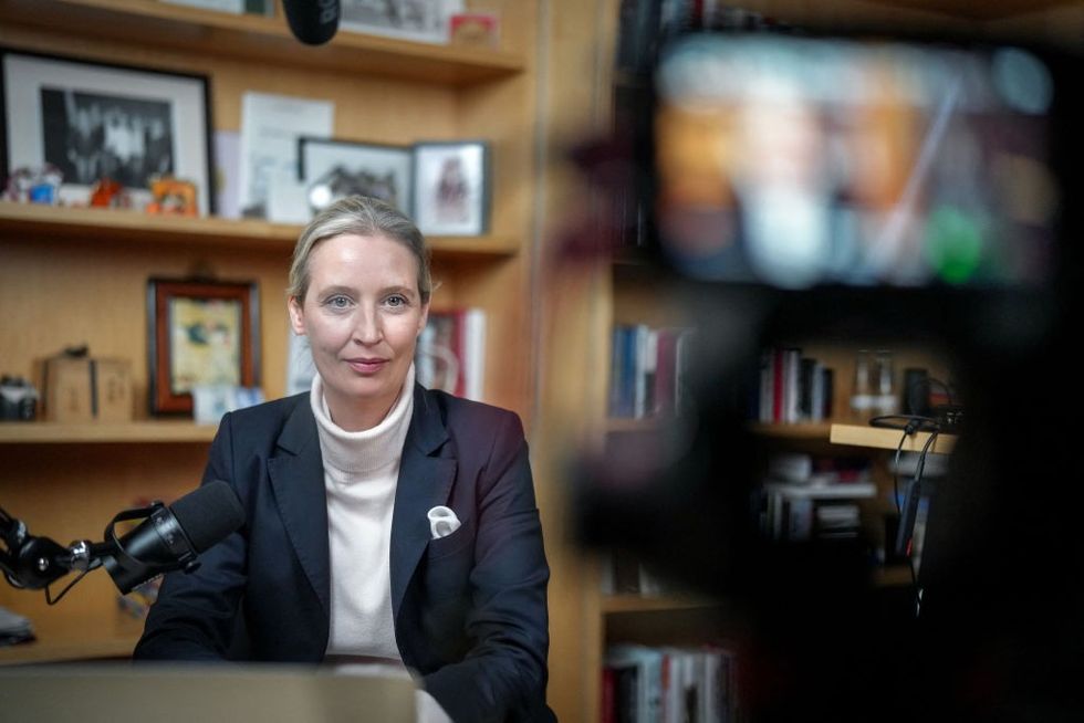 \u200bCo-leader of Alternative for Germany (AfD) party and the party's candidate for chancellor Alice Weidel
