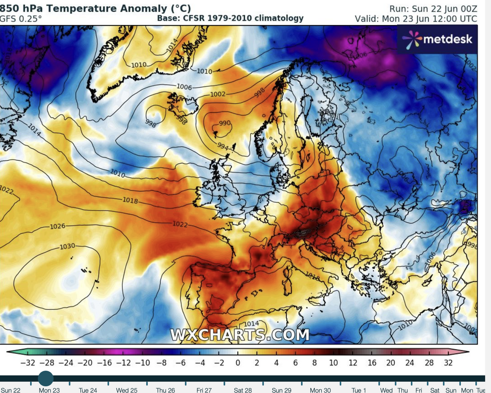 \u200bCold air to sweep over Britain