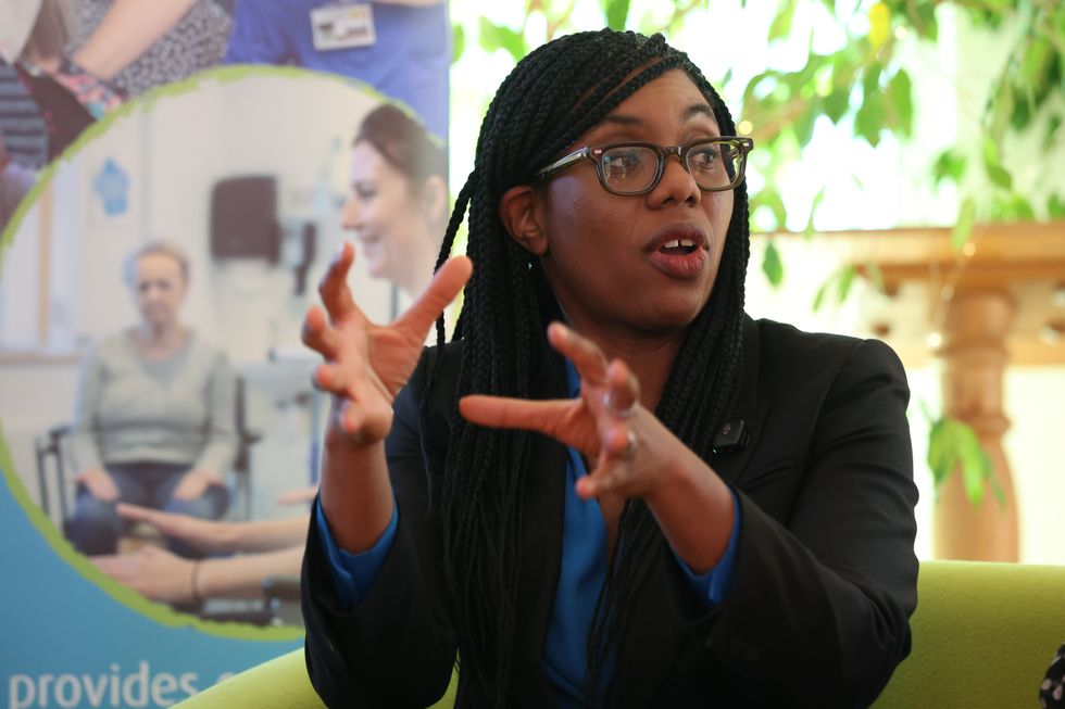 \u200bConservative Party leader and Leader of the Opposition Kemi Badenoch said Labour "cannot be trusted"