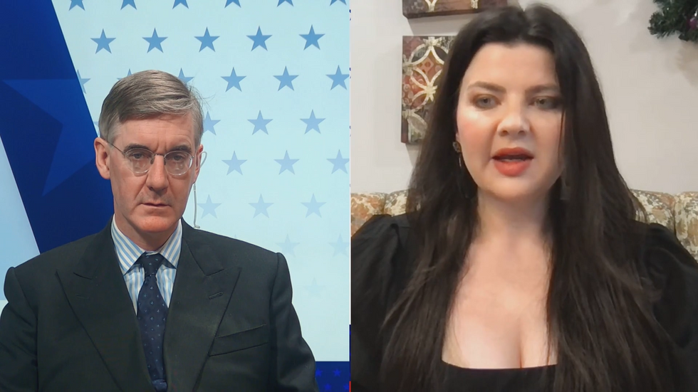 \u200bCorinne Clark spoke to Jacob Rees-Mogg on GBN America