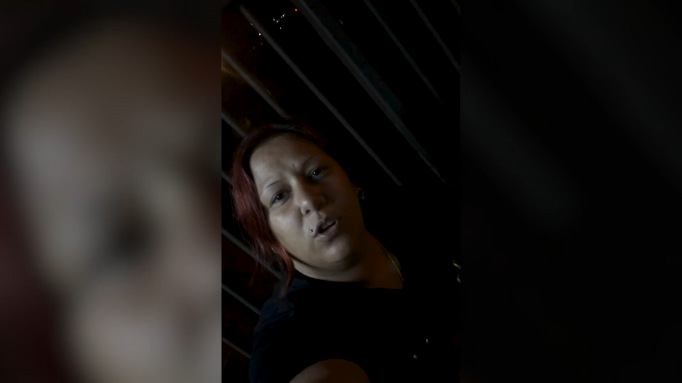 \u200bCorrene said she ended up 'sleeping outside the police station all night'