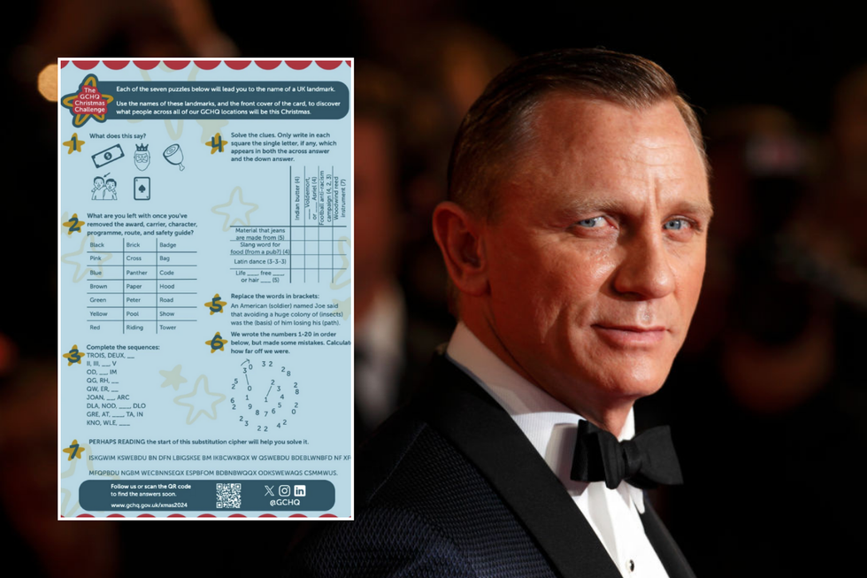 \u200bCould you be the next Bond and crack the puzzle?
