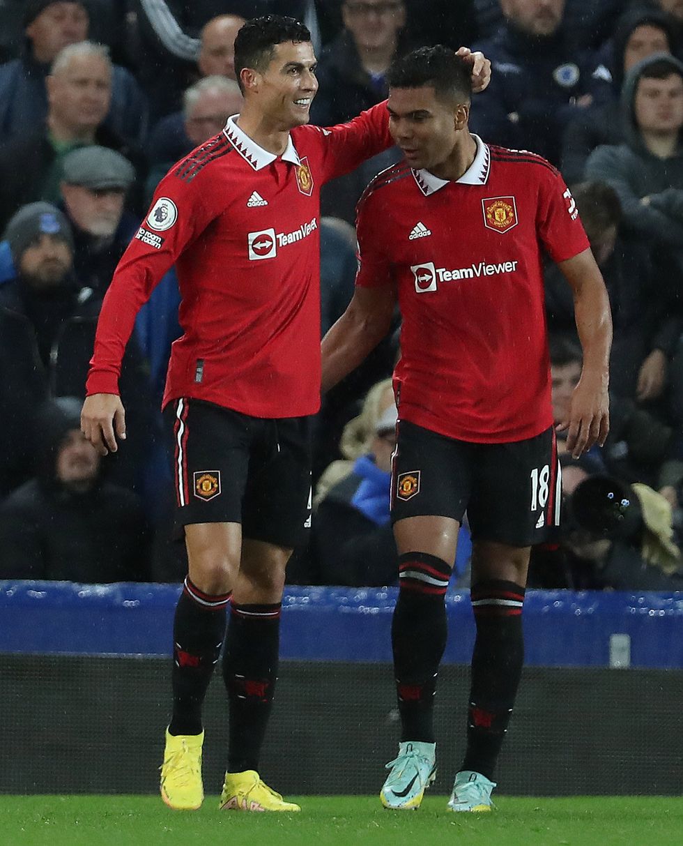 \u200bCristiano Ronaldo and Casemiro