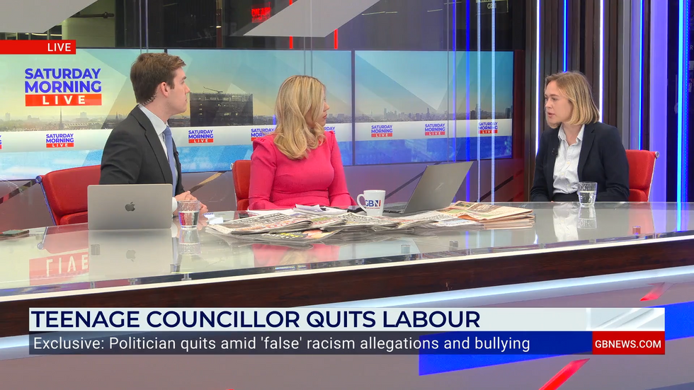 \u200bDaily Blakemore-Creedon joined Charlie Peters and Miriam Cates on GB News