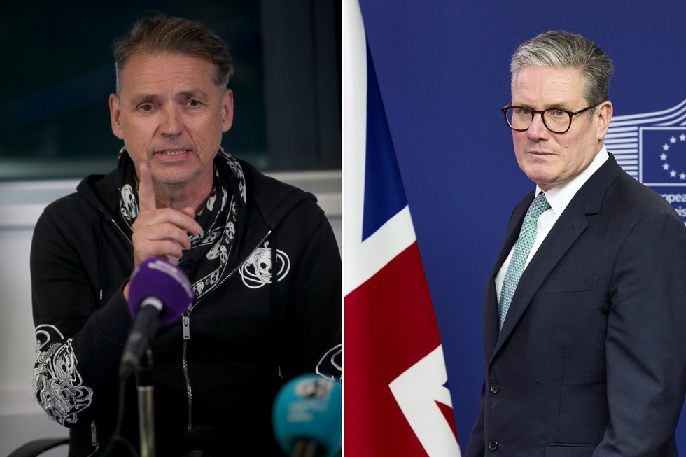 \u200bDale Vince and Sir Keir Starmer